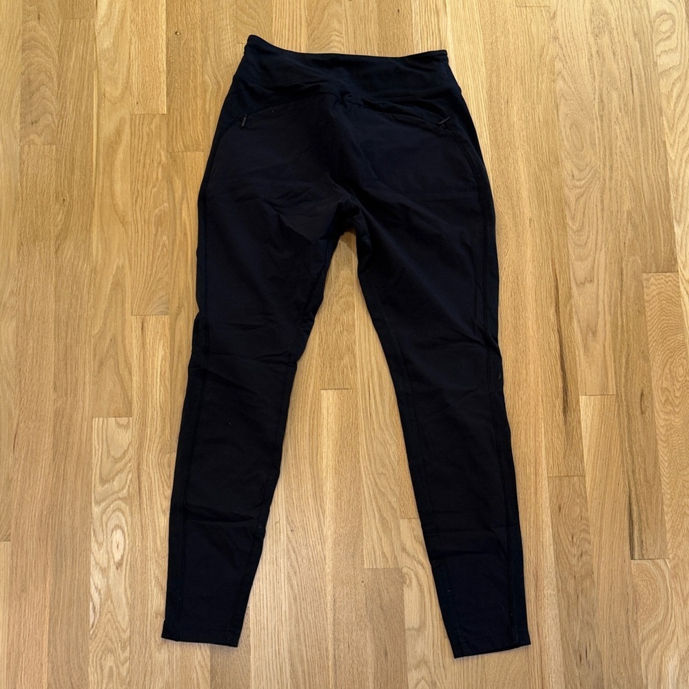 Woman’s Athleta Black Activewear Leggings Pants Size 8 - Picture 4 of 6